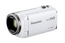 【中古】パナソニック HDビデオカメラ V360M 16GB 高倍率90倍ズーム ホワイト HC-V360M-W