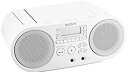 【中古】(非常に良い）ソニー CDラジオ ZS-S40 : FM/AM/ワイドFM対応 ホワイト ZS-S40 W【メーカー名】ソニー(SONY)【メーカー型番】ZS-S40 W【ブランド名】ソニー(SONY)【商品説明】 こちらの商品は中古品となっております。 画像はイメージ写真ですので 商品のコンディション・付属品の有無については入荷の度異なります。 買取時より付属していたものはお付けしておりますが付属品や消耗品に保証はございません。 商品ページ画像以外の付属品はございませんのでご了承下さいませ。 中古品のため使用に影響ない程度の使用感・経年劣化（傷、汚れなど）がある場合がございます。 また、中古品の特性上ギフトには適しておりません。 製品に関する詳細や設定方法は メーカーへ直接お問い合わせいただきますようお願い致します。 当店では初期不良に限り 商品到着から7日間は返品を受付けております。 他モールとの併売品の為 完売の際はご連絡致しますのでご了承ください。 プリンター・印刷機器のご注意点 インクは配送中のインク漏れ防止の為、付属しておりませんのでご了承下さい。 ドライバー等ソフトウェア・マニュアルはメーカーサイトより最新版のダウンロードをお願い致します。 ゲームソフトのご注意点 特典・付属品・パッケージ・プロダクトコード・ダウンロードコード等は 付属していない場合がございますので事前にお問合せ下さい。 商品名に「輸入版 / 海外版 / IMPORT 」と記載されている海外版ゲームソフトの一部は日本版のゲーム機では動作しません。 お持ちのゲーム機のバージョンをあらかじめご参照のうえ動作の有無をご確認ください。 輸入版ゲームについてはメーカーサポートの対象外です。 DVD・Blu-rayのご注意点 特典・付属品・パッケージ・プロダクトコード・ダウンロードコード等は 付属していない場合がございますので事前にお問合せ下さい。 商品名に「輸入版 / 海外版 / IMPORT 」と記載されている海外版DVD・Blu-rayにつきましては 映像方式の違いの為、一般的な国内向けプレイヤーにて再生できません。 ご覧になる際はディスクの「リージョンコード」と「映像方式※DVDのみ」に再生機器側が対応している必要があります。 パソコンでは映像方式は関係ないため、リージョンコードさえ合致していれば映像方式を気にすることなく視聴可能です。 商品名に「レンタル落ち 」と記載されている商品につきましてはディスクやジャケットに管理シール（値札・セキュリティータグ・バーコード等含みます）が貼付されています。 ディスクの再生に支障の無い程度の傷やジャケットに傷み（色褪せ・破れ・汚れ・濡れ痕等）が見られる場合がありますので予めご了承ください。 2巻セット以上のレンタル落ちDVD・Blu-rayにつきましては、複数枚収納可能なトールケースに同梱してお届け致します。 トレーディングカードのご注意点 当店での「良い」表記のトレーディングカードはプレイ用でございます。 中古買取り品の為、細かなキズ・白欠け・多少の使用感がございますのでご了承下さいませ。 再録などで型番が違う場合がございます。 違った場合でも事前連絡等は致しておりませんので、型番を気にされる方はご遠慮ください。 ご注文からお届けまで 1、ご注文⇒ご注文は24時間受け付けております。 2、注文確認⇒ご注文後、当店から注文確認メールを送信します。 3、お届けまで3-10営業日程度とお考え下さい。 　※海外在庫品の場合は3週間程度かかる場合がございます。 4、入金確認⇒前払い決済をご選択の場合、ご入金確認後、配送手配を致します。 5、出荷⇒配送準備が整い次第、出荷致します。発送後に出荷完了メールにてご連絡致します。 　※離島、北海道、九州、沖縄は遅れる場合がございます。予めご了承下さい。 当店ではすり替え防止のため、シリアルナンバーを控えております。 万が一、違法行為が発覚した場合は然るべき対応を行わせていただきます。 お客様都合によるご注文後のキャンセル・返品はお受けしておりませんのでご了承下さい。 電話対応は行っておりませんので、ご質問等はメッセージまたはメールにてお願い致します。