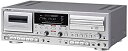 【中古】「非常に良い」TEAC CDレコーダー/カセットデッキ シルバー AD-RW950-S