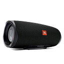 【中古】「非常に良い」JBL CHARGE4 Bluetoothスピーカー IPX7防水/USB Type-C充電/パッシブラジエーター搭載 ブラック JBLC...