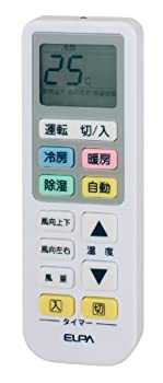 【中古】「非常に良い」ELPA エアコンリモコン RC-22AC