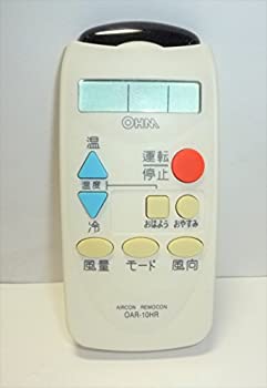 【中古】オーム エアコン専用リモコンOHM OAR-10HR