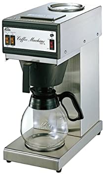 【中古】Kalita （カリタ） 業務用 電動コーヒーメーカー(約15杯分) 省スペース ステンレスタイプ KW-15 パワーアップ型