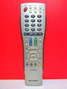 【中古】シャープ テレビリモコン GA366WJSA
