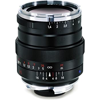 （非常に良い）Zeiss 35mm 1.4 Distagon T* ZM Lens for Zeiss Ikon and Leica M Mount Rangefinder Cameras - Black 