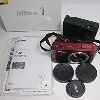 【中古】Nikon 1 J2 ボディ レッド