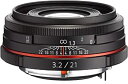 yÁzPENTAX Limited lens-thin wide-angle single focus lens HD PENTAX-DA21mmF3.2AL Limited Black K mount APS-C size 21410 [sAi]