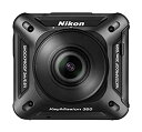 【中古】（非常に良い）Nikon 防水アクションカメラ KeyMission 360 BK ブラック