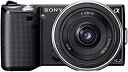 【中古】（非常に良い）ソニー SONY デジタル一眼α NEX-5 薄型広角レンズキット ブラック NEX-5A/B