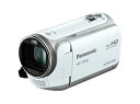 （非常に良い）パナソニック デジタルハイビジョンビデオカメラ TM45 内蔵メモリー32GB クリアホワイト HDC-TM45-W