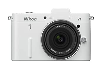 【中古】「非常に良い」Nikon ミラーレス一眼カメラ Nikon 1 (ニコンワン) V1 (ブイワン) 薄型レンズキット ホワイトN1 V1ULK WH 【中古】「非常に良い」Nikon ミラーレス一眼カメラ Nikon 1 (ニコンワン) V1 (ブイワン) 薄型レンズキット ホワイトN1 V1ULK WH
