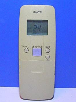 SANYO - 【中古】「非常に良い」サンヨー エアコンリモコン RCS-AR8A