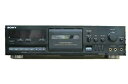 【中古】「非常に良い」SONY カセットデッキ TC-RX711 取説付き 三か月保証 シリアルNo.209484 22248