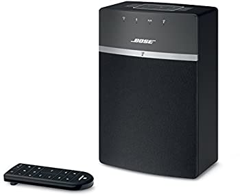 【中古】Bose SoundTouch 10 wireless music system ワイヤレススピーカーシステム Amazon Alexa対応【メーカー名】BOSE(ボーズ)【メーカー型番】SoundTouch 10 BLK【ブランド名】BOSE(ボーズ)【商品説明】 こちらの商品は中古品となっております。 画像はイメージ写真ですので 商品のコンディション・付属品の有無については入荷の度異なります。 買取時より付属していたものはお付けしておりますが付属品や消耗品に保証はございません。 商品ページ画像以外の付属品はございませんのでご了承下さいませ。 中古品のため使用に影響ない程度の使用感・経年劣化（傷、汚れなど）がある場合がございます。 また、中古品の特性上ギフトには適しておりません。 製品に関する詳細や設定方法は メーカーへ直接お問い合わせいただきますようお願い致します。 当店では初期不良に限り 商品到着から7日間は返品を受付けております。 他モールとの併売品の為 完売の際はご連絡致しますのでご了承ください。 プリンター・印刷機器のご注意点 インクは配送中のインク漏れ防止の為、付属しておりませんのでご了承下さい。 ドライバー等ソフトウェア・マニュアルはメーカーサイトより最新版のダウンロードをお願い致します。 ゲームソフトのご注意点 特典・付属品・パッケージ・プロダクトコード・ダウンロードコード等は 付属していない場合がございますので事前にお問合せ下さい。 商品名に「輸入版 / 海外版 / IMPORT 」と記載されている海外版ゲームソフトの一部は日本版のゲーム機では動作しません。 お持ちのゲーム機のバージョンをあらかじめご参照のうえ動作の有無をご確認ください。 輸入版ゲームについてはメーカーサポートの対象外です。 DVD・Blu-rayのご注意点 特典・付属品・パッケージ・プロダクトコード・ダウンロードコード等は 付属していない場合がございますので事前にお問合せ下さい。 商品名に「輸入版 / 海外版 / IMPORT 」と記載されている海外版DVD・Blu-rayにつきましては 映像方式の違いの為、一般的な国内向けプレイヤーにて再生できません。 ご覧になる際はディスクの「リージョンコード」と「映像方式※DVDのみ」に再生機器側が対応している必要があります。 パソコンでは映像方式は関係ないため、リージョンコードさえ合致していれば映像方式を気にすることなく視聴可能です。 商品名に「レンタル落ち 」と記載されている商品につきましてはディスクやジャケットに管理シール（値札・セキュリティータグ・バーコード等含みます）が貼付されています。 ディスクの再生に支障の無い程度の傷やジャケットに傷み（色褪せ・破れ・汚れ・濡れ痕等）が見られる場合がありますので予めご了承ください。 2巻セット以上のレンタル落ちDVD・Blu-rayにつきましては、複数枚収納可能なトールケースに同梱してお届け致します。 トレーディングカードのご注意点 当店での「良い」表記のトレーディングカードはプレイ用でございます。 中古買取り品の為、細かなキズ・白欠け・多少の使用感がございますのでご了承下さいませ。 再録などで型番が違う場合がございます。 違った場合でも事前連絡等は致しておりませんので、型番を気にされる方はご遠慮ください。 ご注文からお届けまで 1、ご注文⇒ご注文は24時間受け付けております。 2、注文確認⇒ご注文後、当店から注文確認メールを送信します。 3、お届けまで3-10営業日程度とお考え下さい。 　※海外在庫品の場合は3週間程度かかる場合がございます。 4、入金確認⇒前払い決済をご選択の場合、ご入金確認後、配送手配を致します。 5、出荷⇒配送準備が整い次第、出荷致します。発送後に出荷完了メールにてご連絡致します。 　※離島、北海道、九州、沖縄は遅れる場合がございます。予めご了承下さい。 当店ではすり替え防止のため、シリアルナンバーを控えております。 万が一、違法行為が発覚した場合は然るべき対応を行わせていただきます。 お客様都合によるご注文後のキャンセル・返品はお受けしておりませんのでご了承下さい。 電話対応は行っておりませんので、ご質問等はメッセージまたはメールにてお願い致します。