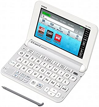 【中古】カシオ 電子辞書 エクスワード 中学生モデル XD-Y3800WE ホワイト コンテンツ160【メーカー名】カシオ計算機【メーカー型番】XD-Y3800WE【ブランド名】CASIO(カシオ)【商品説明】 こちらの商品は中古品となっております。 画像はイメージ写真ですので 商品のコンディション・付属品の有無については入荷の度異なります。 買取時より付属していたものはお付けしておりますが付属品や消耗品に保証はございません。 商品ページ画像以外の付属品はございませんのでご了承下さいませ。 中古品のため使用に影響ない程度の使用感・経年劣化（傷、汚れなど）がある場合がございます。 また、中古品の特性上ギフトには適しておりません。 製品に関する詳細や設定方法は メーカーへ直接お問い合わせいただきますようお願い致します。 当店では初期不良に限り 商品到着から7日間は返品を受付けております。 他モールとの併売品の為 完売の際はご連絡致しますのでご了承ください。 プリンター・印刷機器のご注意点 インクは配送中のインク漏れ防止の為、付属しておりませんのでご了承下さい。 ドライバー等ソフトウェア・マニュアルはメーカーサイトより最新版のダウンロードをお願い致します。 ゲームソフトのご注意点 特典・付属品・パッケージ・プロダクトコード・ダウンロードコード等は 付属していない場合がございますので事前にお問合せ下さい。 商品名に「輸入版 / 海外版 / IMPORT 」と記載されている海外版ゲームソフトの一部は日本版のゲーム機では動作しません。 お持ちのゲーム機のバージョンをあらかじめご参照のうえ動作の有無をご確認ください。 輸入版ゲームについてはメーカーサポートの対象外です。 DVD・Blu-rayのご注意点 特典・付属品・パッケージ・プロダクトコード・ダウンロードコード等は 付属していない場合がございますので事前にお問合せ下さい。 商品名に「輸入版 / 海外版 / IMPORT 」と記載されている海外版DVD・Blu-rayにつきましては 映像方式の違いの為、一般的な国内向けプレイヤーにて再生できません。 ご覧になる際はディスクの「リージョンコード」と「映像方式※DVDのみ」に再生機器側が対応している必要があります。 パソコンでは映像方式は関係ないため、リージョンコードさえ合致していれば映像方式を気にすることなく視聴可能です。 商品名に「レンタル落ち 」と記載されている商品につきましてはディスクやジャケットに管理シール（値札・セキュリティータグ・バーコード等含みます）が貼付されています。 ディスクの再生に支障の無い程度の傷やジャケットに傷み（色褪せ・破れ・汚れ・濡れ痕等）が見られる場合がありますので予めご了承ください。 2巻セット以上のレンタル落ちDVD・Blu-rayにつきましては、複数枚収納可能なトールケースに同梱してお届け致します。 トレーディングカードのご注意点 当店での「良い」表記のトレーディングカードはプレイ用でございます。 中古買取り品の為、細かなキズ・白欠け・多少の使用感がございますのでご了承下さいませ。 再録などで型番が違う場合がございます。 違った場合でも事前連絡等は致しておりませんので、型番を気にされる方はご遠慮ください。 ご注文からお届けまで 1、ご注文⇒ご注文は24時間受け付けております。 2、注文確認⇒ご注文後、当店から注文確認メールを送信します。 3、お届けまで3-10営業日程度とお考え下さい。 　※海外在庫品の場合は3週間程度かかる場合がございます。 4、入金確認⇒前払い決済をご選択の場合、ご入金確認後、配送手配を致します。 5、出荷⇒配送準備が整い次第、出荷致します。発送後に出荷完了メールにてご連絡致します。 　※離島、北海道、九州、沖縄は遅れる場合がございます。予めご了承下さい。 当店ではすり替え防止のため、シリアルナンバーを控えております。 万が一、違法行為が発覚した場合は然るべき対応を行わせていただきます。 お客様都合によるご注文後のキャンセル・返品はお受けしておりませんのでご了承下さい。 電話対応は行っておりませんので、ご質問等はメッセージまたはメールにてお願い致します。