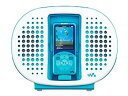 【中古】「非常に良い」SONY ウォークマン用ドックスピーカー 防水仕様 ブルー RDP-NWR100/L