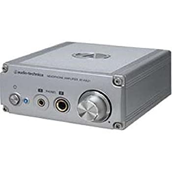 【中古】audio-technica ヘッドホンアンプ (φ6.3ステレオ標準/φ3.5ステレオミニジャック両対応) AT-HA21