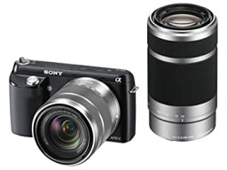 【中古】ソニー デジタル一眼カメラ「NEX-F3」ダブルレンズキット（ブラック）SONY NEX-F3 NEX-F3Y-B