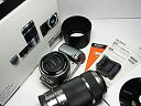 【中古】ソニー SONY ミラーレス一眼 α NEX-5R ダブルズームレンズキット E PZ 16-50mm F3.5-5.6 OSS + E 55-210m...