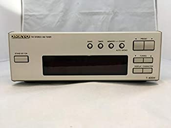 【中古】ONKYO オンキョー INTEC205 T-405W AM/FMチューナー