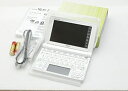 【中古】CASIO 電子辞書 EX-word DATAPLUS7 XD-N4700 白 カラー 液晶
