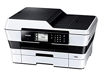 【中古】「非常に良い」BROTHER A3インクジェットFAX複合機 PRIVIO/SuperG3 FAX/ADF/有線&無線LAN/給紙トレイ2段 MFC-J6970CDW