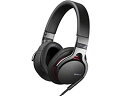 【中古】「非常に良い」SONY 密閉型ヘッドホン ハイレゾ音源対応 リモコン・マイク付 ブラック MDR-1RMK2/B