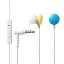 【中古】(非常に良い)ELECOM ステレオヘッドホン(マイク付) カナル Colors ネオン2 EHP-CC100MNE2 EHP-CC100MNE2