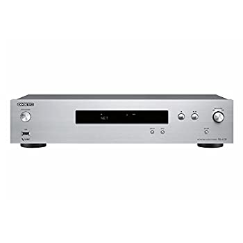 【中古】ONKYO NS-6130 ネットワークオーディオプレーヤー ハイレゾ対応 シルバー NS-6130(S)