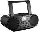 【中古】（非常に良い）ソニー SONY CDラジオ Bluetooth/FM/AM/ワイドFM対応 語学学習用機能 電池駆動可能 ブラック ZS-RS81BT