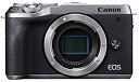 【中古】Canon キヤノン ミラーレス一眼 EOSM6 mark2 ボディー シルバー