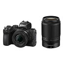 【中古】Nikon ミラーレス一眼カメラ Z50 ダブルズームキット NIKKOR Z DX 16-50mm NIKKOR Z DX 50-250mm付属 Z50WZ ブラック