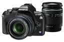 【中古】（非常に良い）OLYMPUS デジタル一眼レフカメラ E-420 ダブルズームキット E-420WKIT