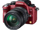 【中古】（非常に良い）パナソニック デジタル一眼カメラ LUMIX GH1 レンズキットコンフォートレッド DMC-GH1K-R