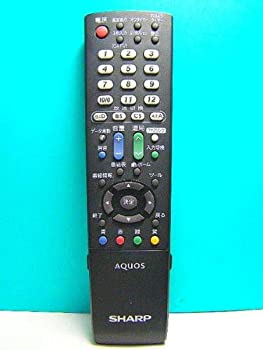 【中古】シャープ テレビリモコン GA871WJSA