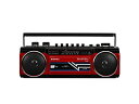 【中古】「非常に良い」SANSUI Bluetooth搭載ラジカセ【USB/SDカードMP3再生対応】 SCR-B2【RD】