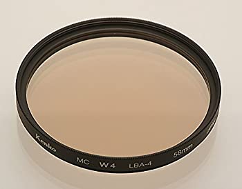【中古】Kenko カメラ用フィルター MC W4 49mm 色温度変換用 148099