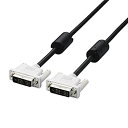 【中古】「非常に良い」エレコム ディスプレイケーブル DVI-D24pin シングルリンク デジタル 1.5m ブラック CAC-DVSL15BK