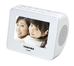 【中古】TOSHIBA CUTEBEAT DIGITAL SD/FMオーディオフォトボックス ホワイト TY-SDP7(W)