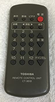 【中古】東芝　テレビ用リモコン　