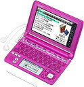 【中古】CASIO Ex-word 電子辞書 XD-A4800FP フラッシュピンク 高校生学習モデル ツインタッチパネル 音声対応 120コンテンツ 日本文学...