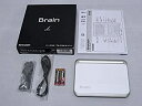 【中古】シャープ 電子辞書 Brain (ブレーン) PW-A7000 ホワイト PW-A7000-W 生活総合 120コンテンツ 100動画 カラ-液晶 Wタ...