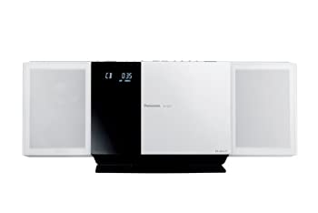 【中古】Panasonic コンパクトステレオシステム ホワイト SC-HC35-W