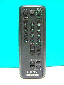 【中古】ソニー テレビリモコン RM-J205