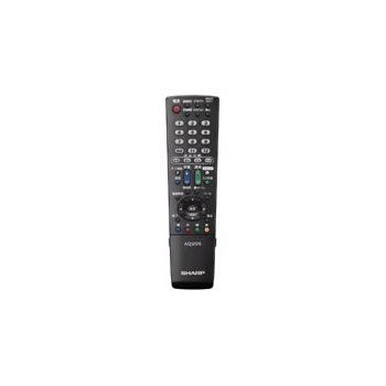 【中古】（非常に良い）シャープ 液晶テレビ用リモコン RRMCGA952WJSA(0106380347)(ブラック)