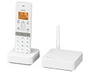 【中古】シャープ 電話機 コードレス 1.9GHz DECT準拠方式 迷惑電話機拒否機能 ホワイト系 JD-SF1CL-W(2)