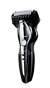 【中古】パナソニック ラムダッシュ メンズシェーバー 3枚刃 お風呂剃り可 黒 ES-CST2Q-K