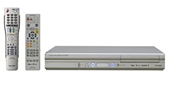 【中古】SHARP AQUOS 地上 BS 110度CSデジタルハイビジョンチューナー内蔵 HDD DVDレコーダー 400GB DV-AC34