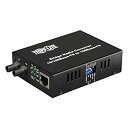 【中古】「非常に良い」Tripp Lite Fiber Optic 10/100BastT to 100BaseFX-ST Multimode Media Co...