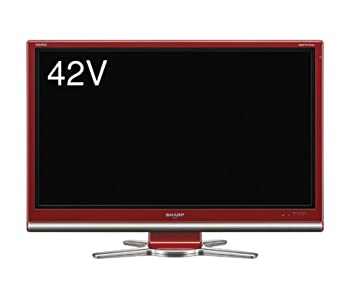 【中古】「非常に良い」シャープ 42V型 液晶 テレビ AQUOS LC-42DS3-R フルハイビジョン 2007年モデル